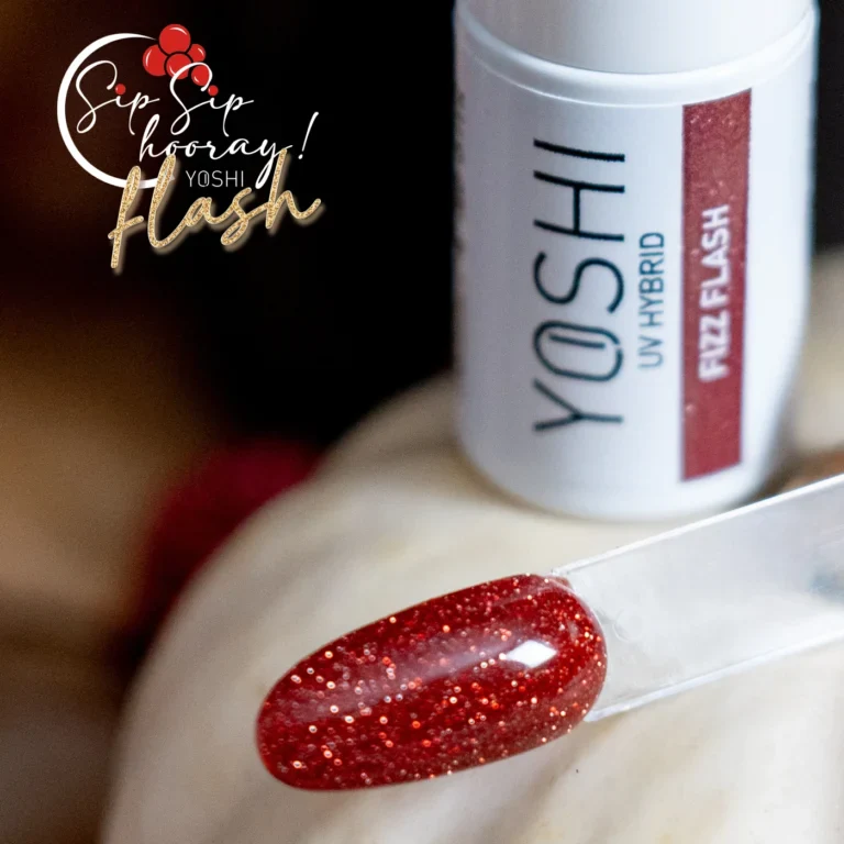 YOSHI Gel Polish 142 Sip Sip Hooray - FIZZ FLASH, 6 ml - Image 6
