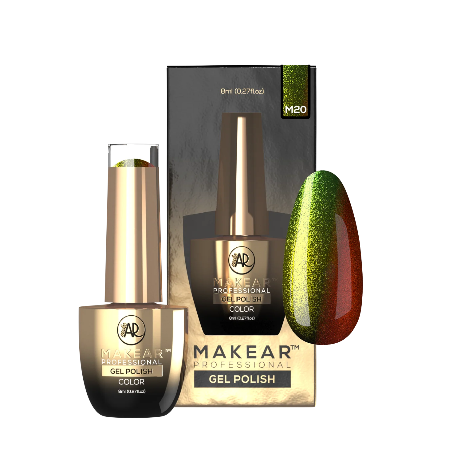 Makear Gel Polish M20, 8ml - Image 2