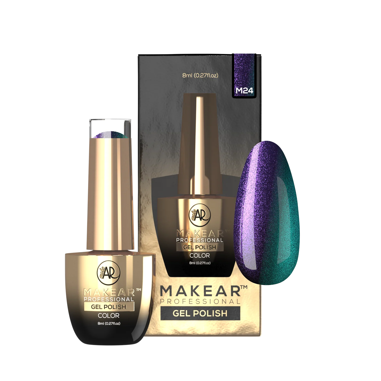 Makear Gel Polish M24, 8ml - Image 2