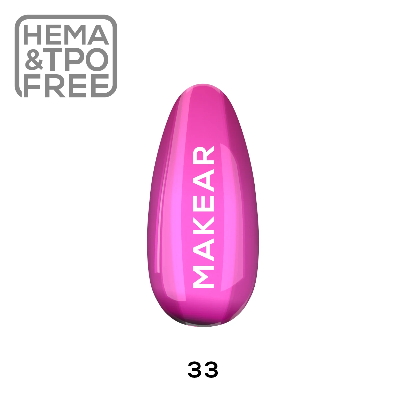 Makear Gel Polish 33, 8ml