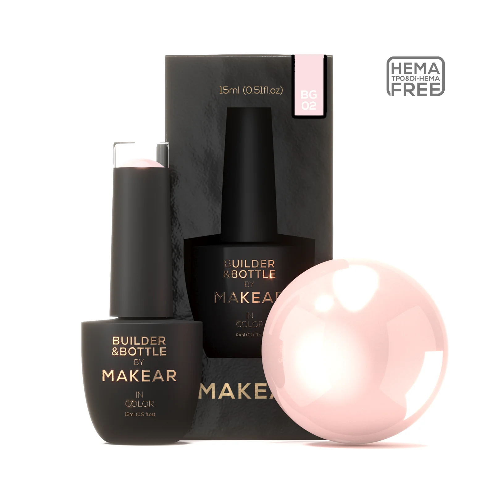 Makear Builder&Bottle BG02, 15ml
