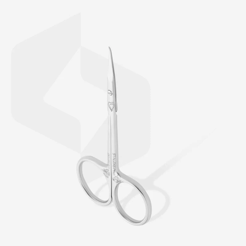 Professional cuticle scissors Staleks Pro Exclusive 23 Type 1 (Magnolia) - Image 2