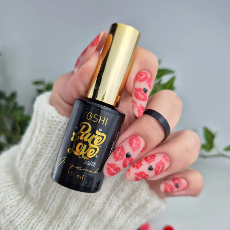 YOSHI Pure Love Top BLACK UV Hybrid 10 ml - Image 2
