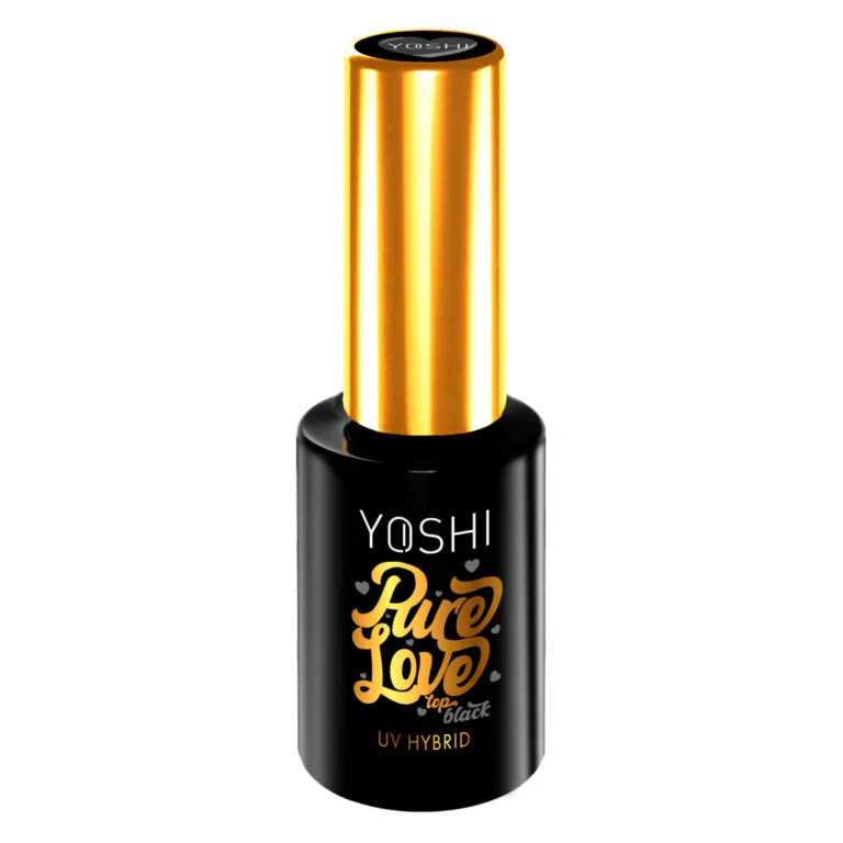 YOSHI Pure Love Top BLACK UV Hybrid 10 ml - Image 4