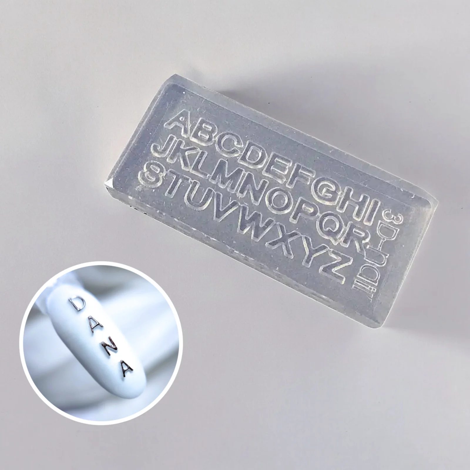 Silicone Alphabet Plate