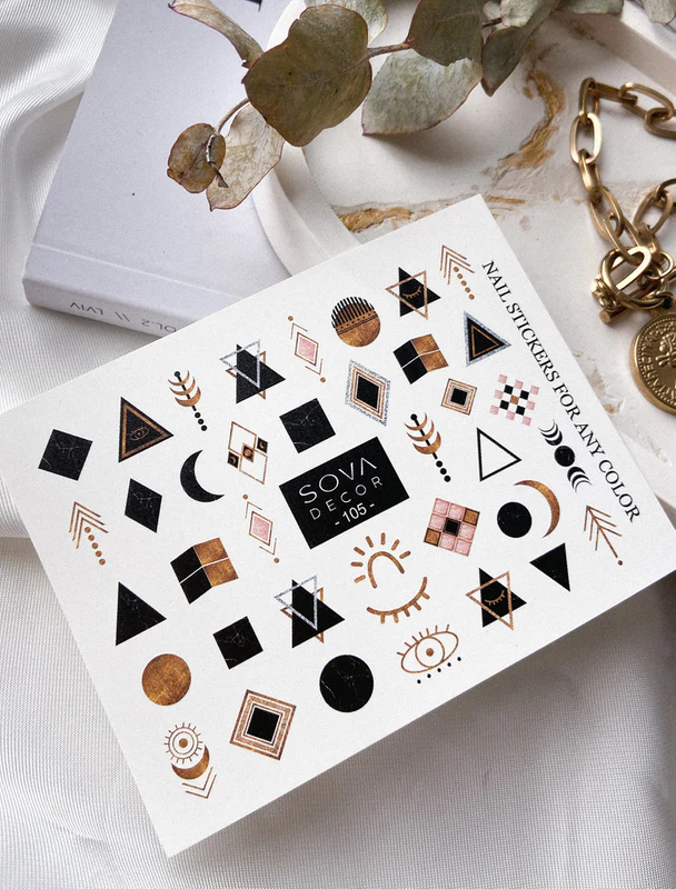 Sovadecor 105 Nail Stickers
