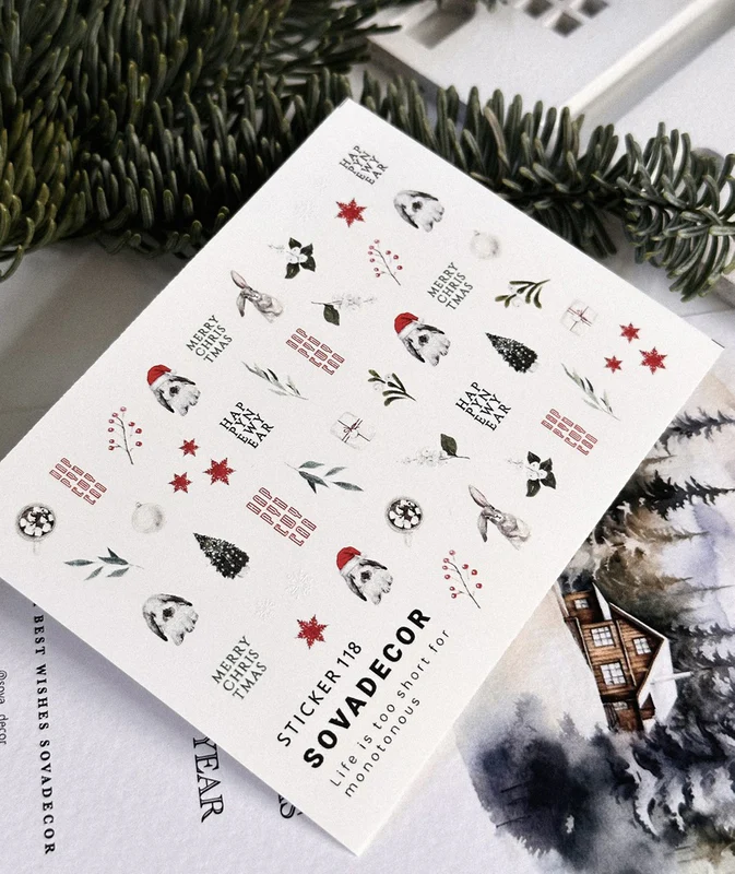 Sovadecor 118 Nail Stickers