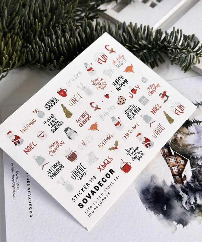 Sovadecor 119 Nail Stickers