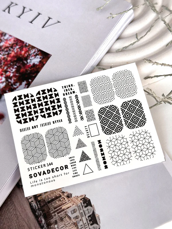 Sovadecor 144 Nail Stickers