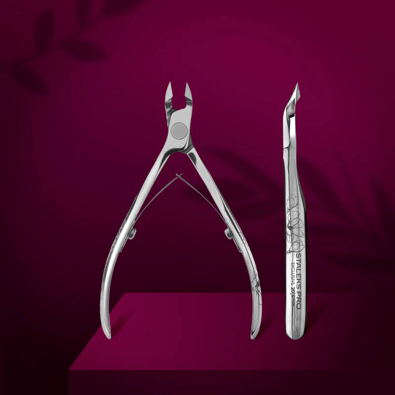 Staleks Pro Exclusive 20, 5 mm (Magnolia) Professional cuticle nippers
