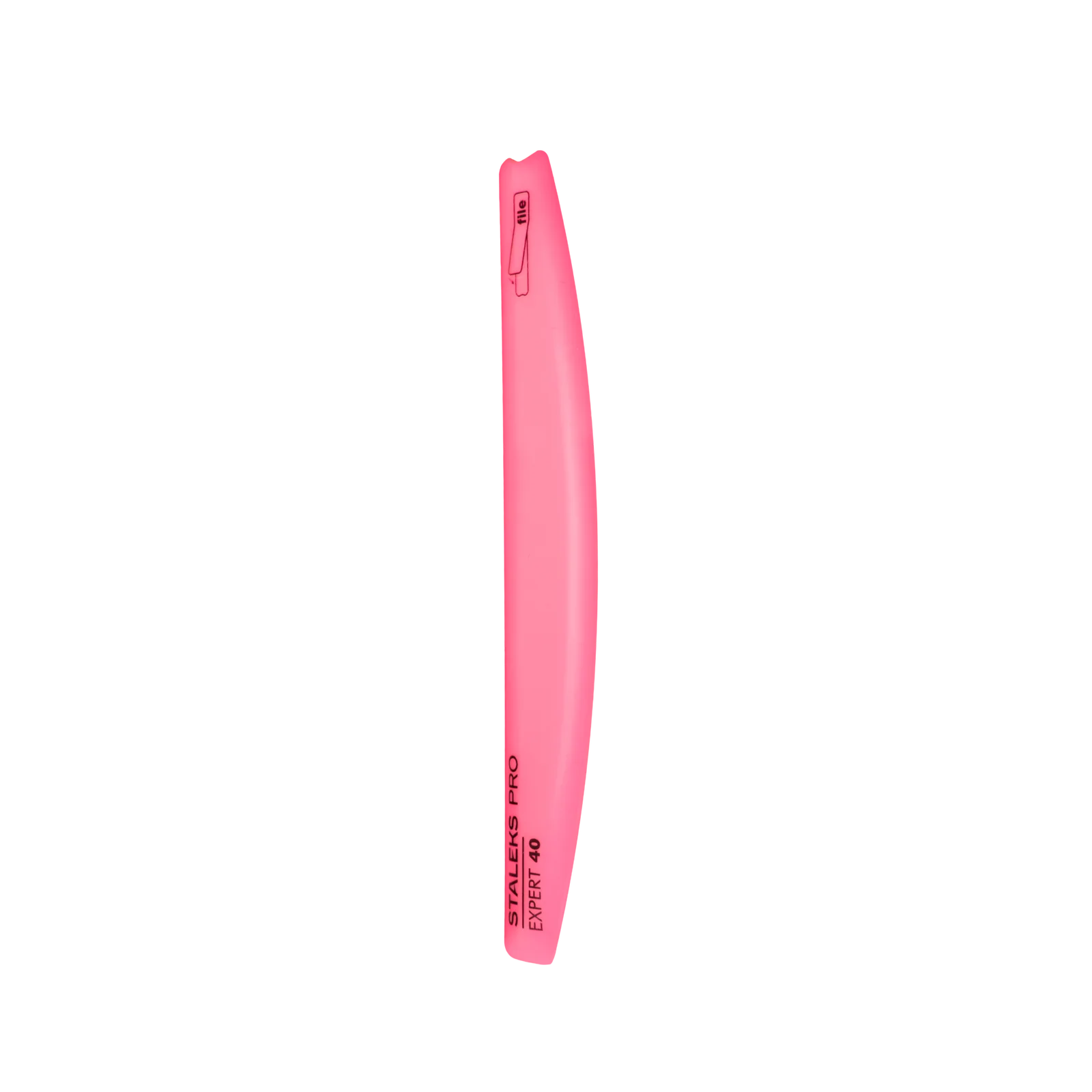 Staleks Pro Expert 40 Slanted plastic nail file, crescent (base) - Image 3