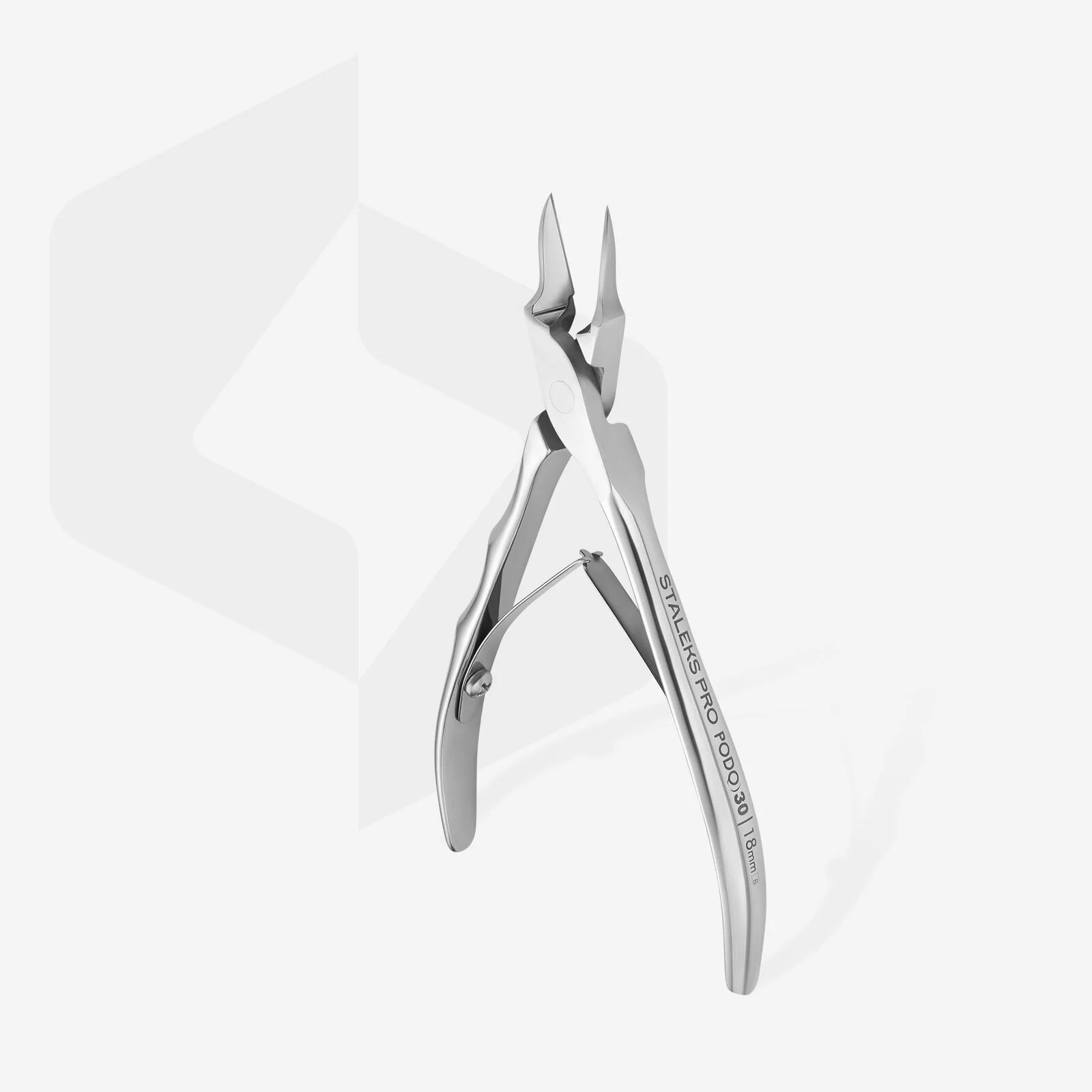 STALEKS PRO Podology nippers for ingrown toenails PODO 30 18 mm - Image 3
