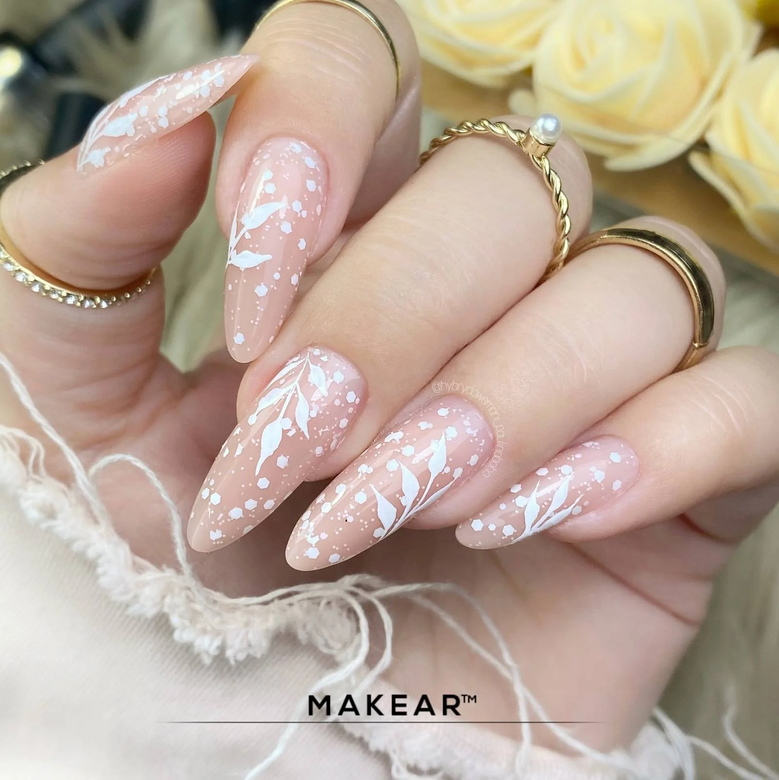 Makear Top Dots White, 8ml (no wipe) - Image 4