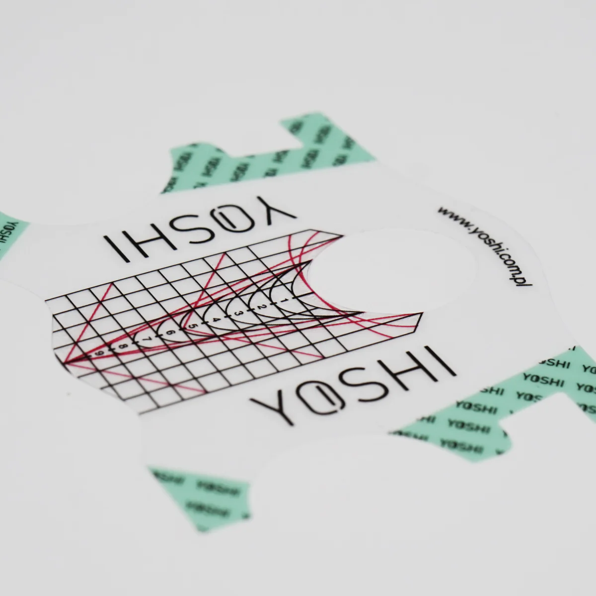 YOSHI Transparent Nail Extension Template, 100pcs - Image 3