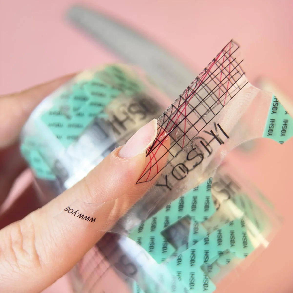 YOSHI Transparent Nail Extension Template, 100pcs - Image 6