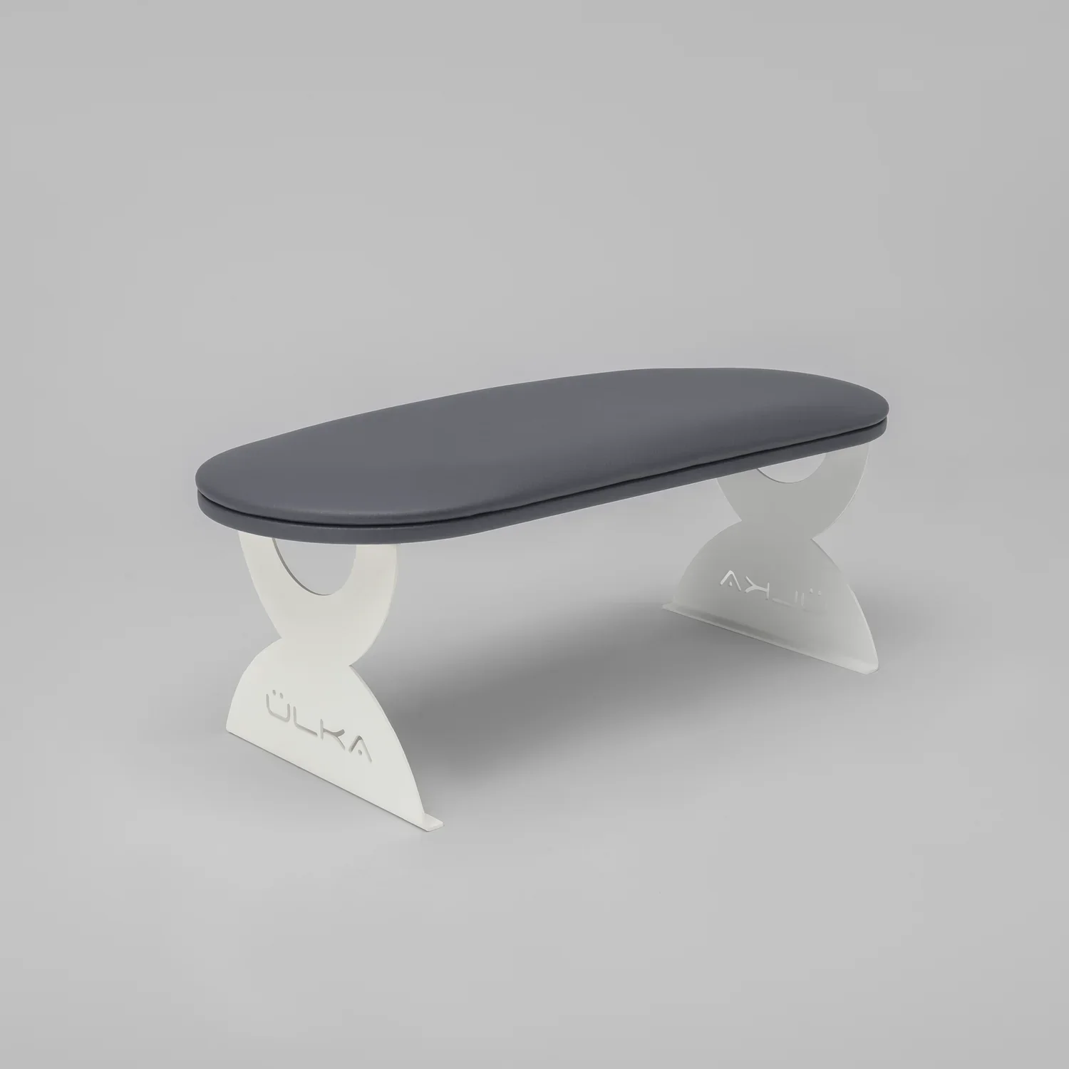 ÜLKA armrest for manicure, light gray