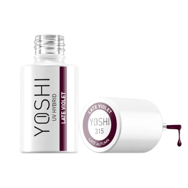 YOSHI Gel Polish 315 Late Autumn - Late Violet, 6 ml - Image 2