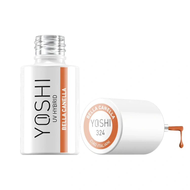 YOSHI Gel Polish 324 Ciao Italiani - Bella Canella, 6 ml - Image 2