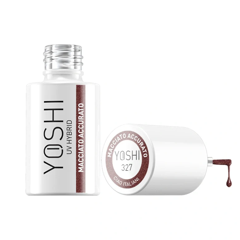 YOSHI Gel Polish 327 Ciao Italiani - Macciato Accurato, 6 ml - Image 2