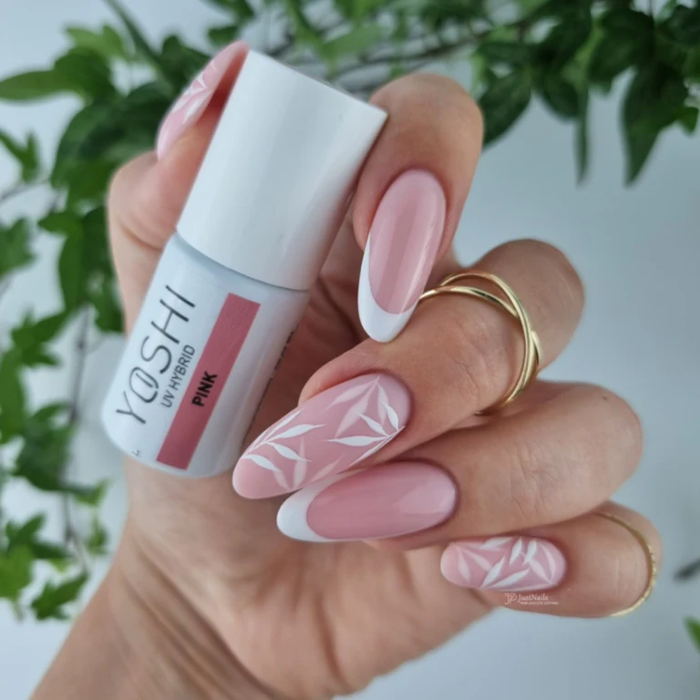 YOSHI Gel Polish 004 French Line - PINK, 6 ml - Image 2