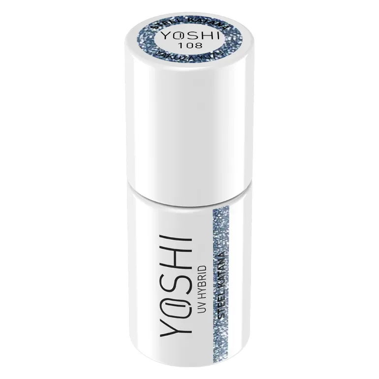 YOSHI Gel Polish 108 Yakuza Yuzu - STEEL KATANA, 6 ml - Image 2