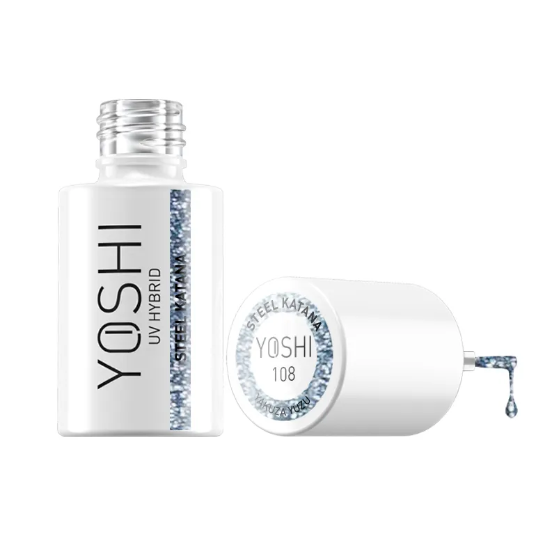YOSHI Gel Polish 108 Yakuza Yuzu - STEEL KATANA, 6 ml - Image 4
