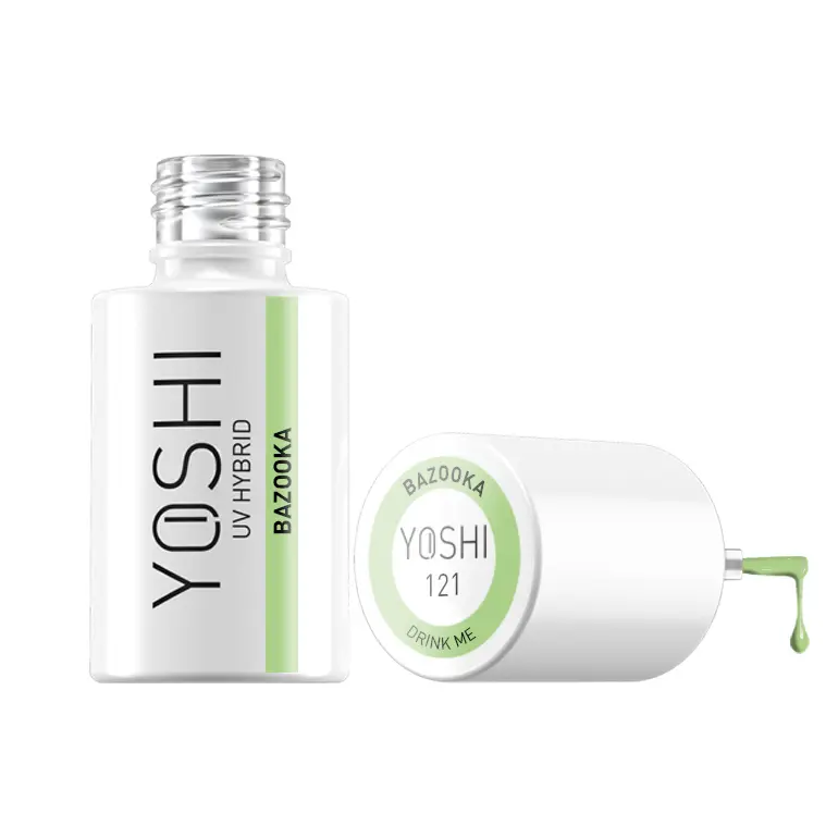 YOSHI Gel Polish 121 Drink Me - BAZOOKA, 6 ml - Image 3