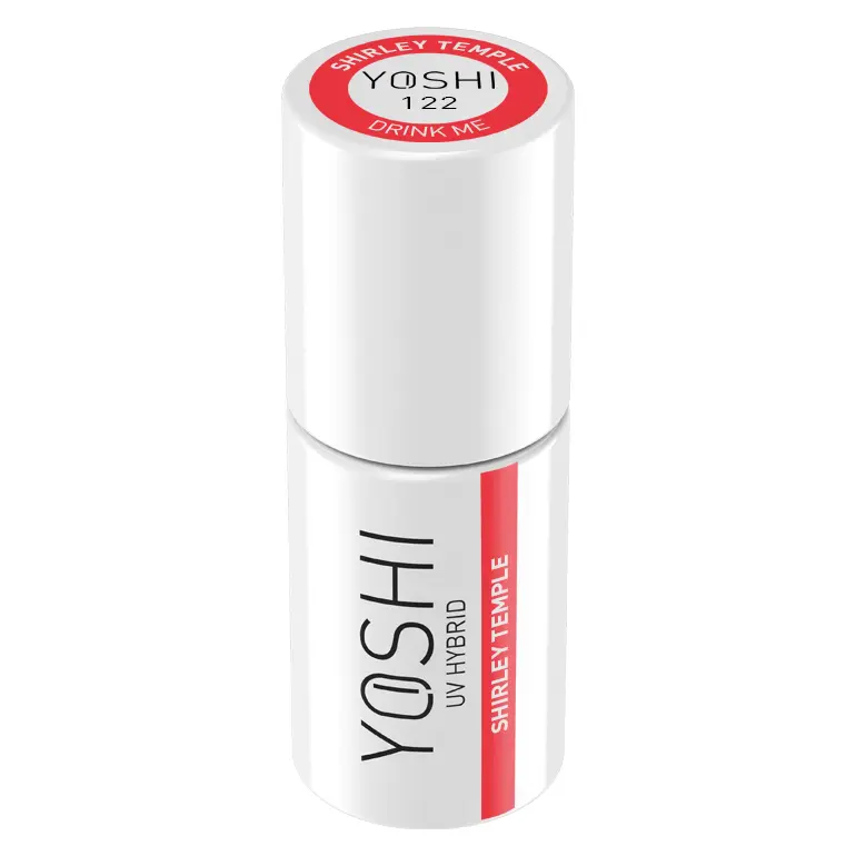 YOSHI Gel Polish 122 Drink Me - SHIRLEY TEMPLE, 6 ml - Image 2