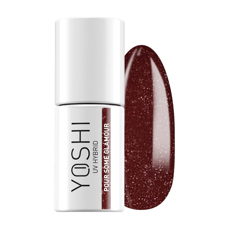 YOSHI Gel Polish 145 Sip Sip Hooray - POUR SOME GLAMOUR, 6 ml