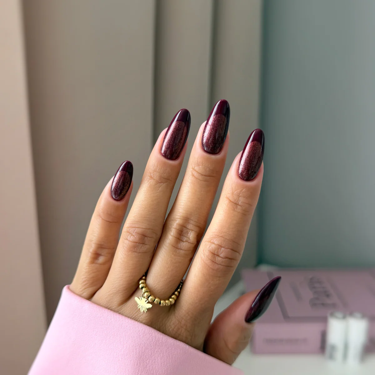 YOSHI Gel Polish 318 Late Autumn- LATE BROWN, 6 ml - Image 2