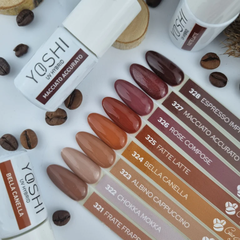 YOSHI Gel Polish 328 Ciao Italiani - ESPRESSO IMPRESSO, 6 ml - Image 7