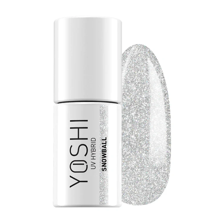 YOSHI Gel Polish 621 Holly Holiday - SNOWBALL, 6ml