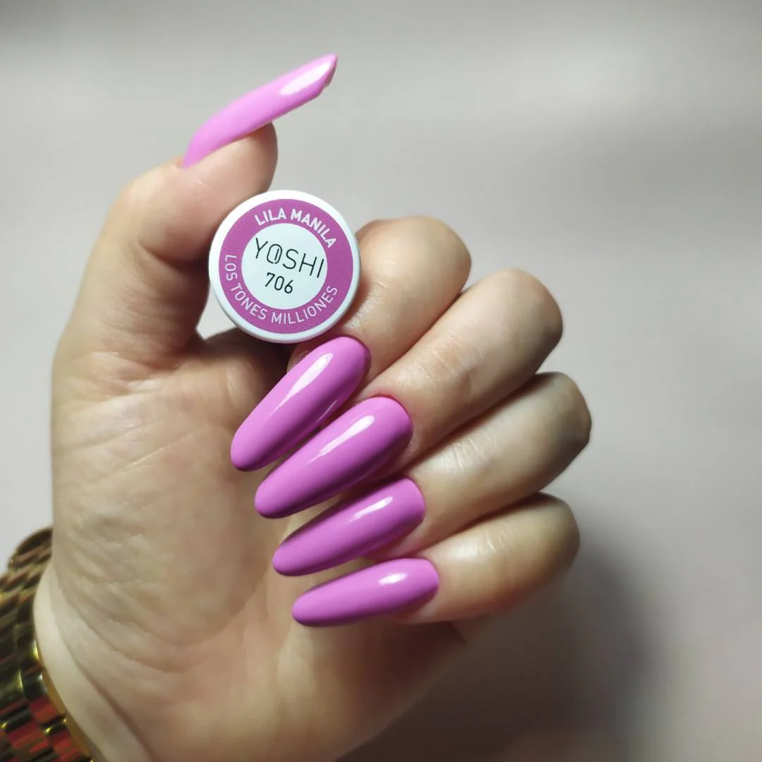 YOSHI Gel Polish 706 Los Tones Los Milliones - LILA MANILA, 6ml - Image 2