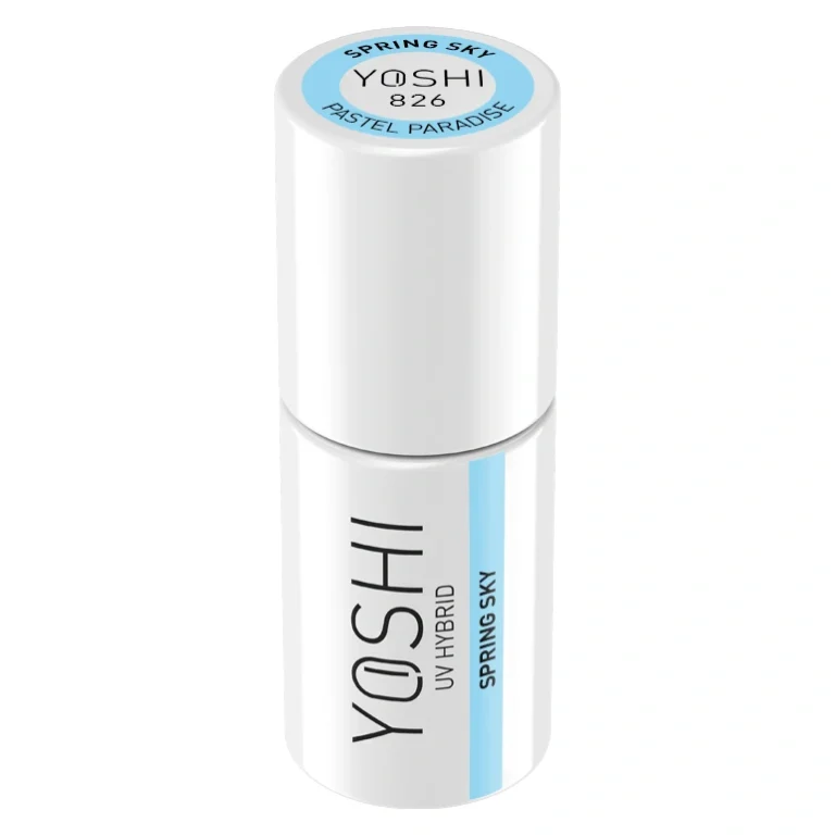 YOSHI Gel Polish 826 Pastel Paradise - SPRING SKY, 6ml - Image 2