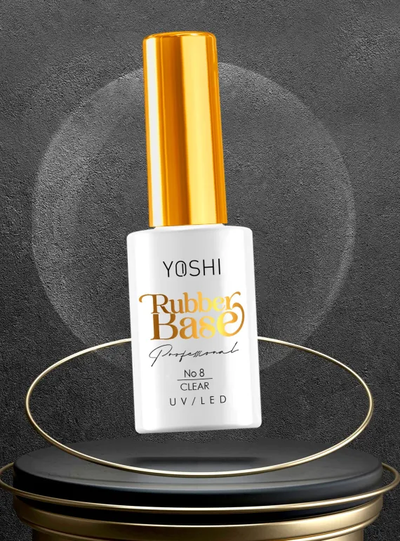 YOSHI Rubber Base Clear No8, 10 ml - Image 2